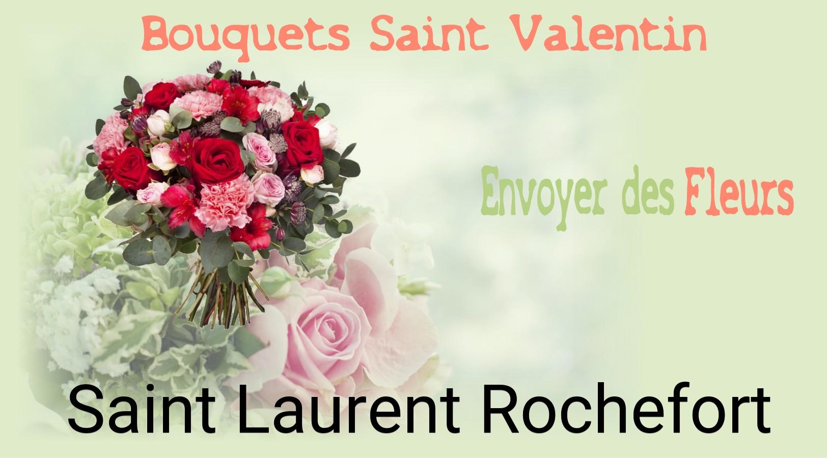 Roses de Saint-Valentin livrées à Saint-Laurent-Rochefort